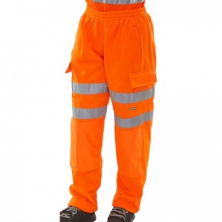 Beeswift BSJB Hi Viz Jogging Bottoms